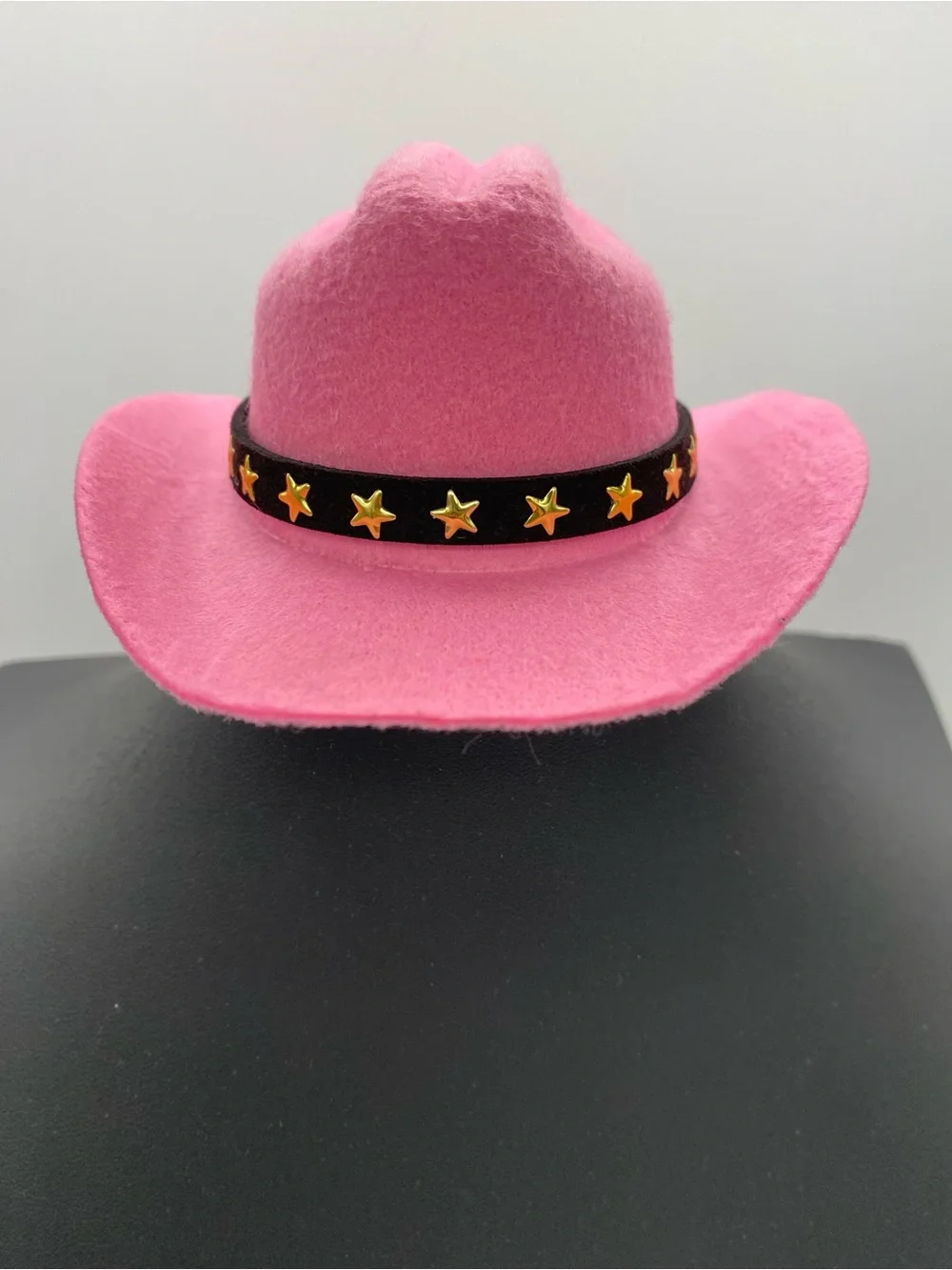 Pink Pet Cowboy Hat with Adjustable Elastic Band For Small Dogs And Cats